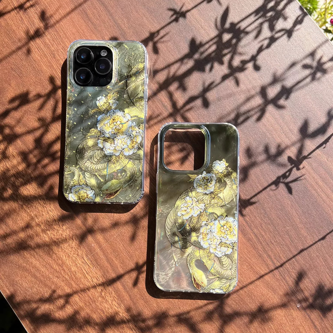 Snake Peony - dual cases sunlight