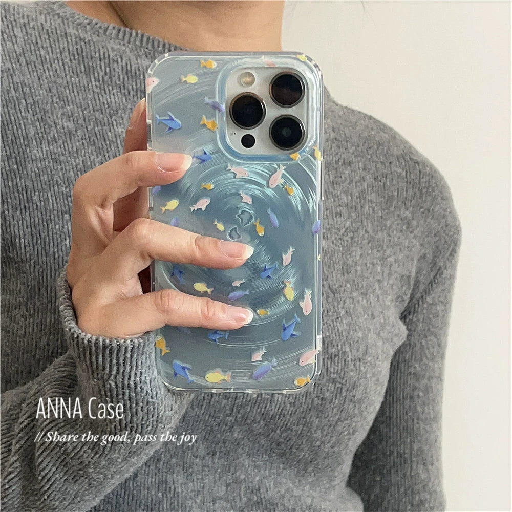 Lune & Pearl - Ocean Fish Swirl