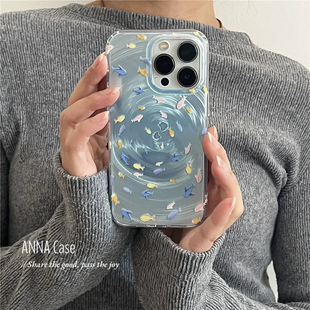 Lune & Pearl - Ocean Fish Swirl