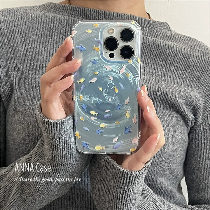 Lune & Pearl - Ocean Fish Swirl
